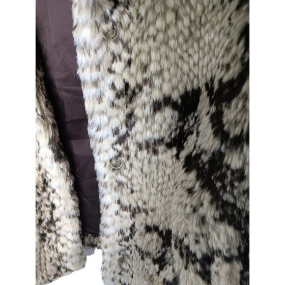 Unreal Fur Fame Faux Fur Jacket SZ S - Picture 8 of 14